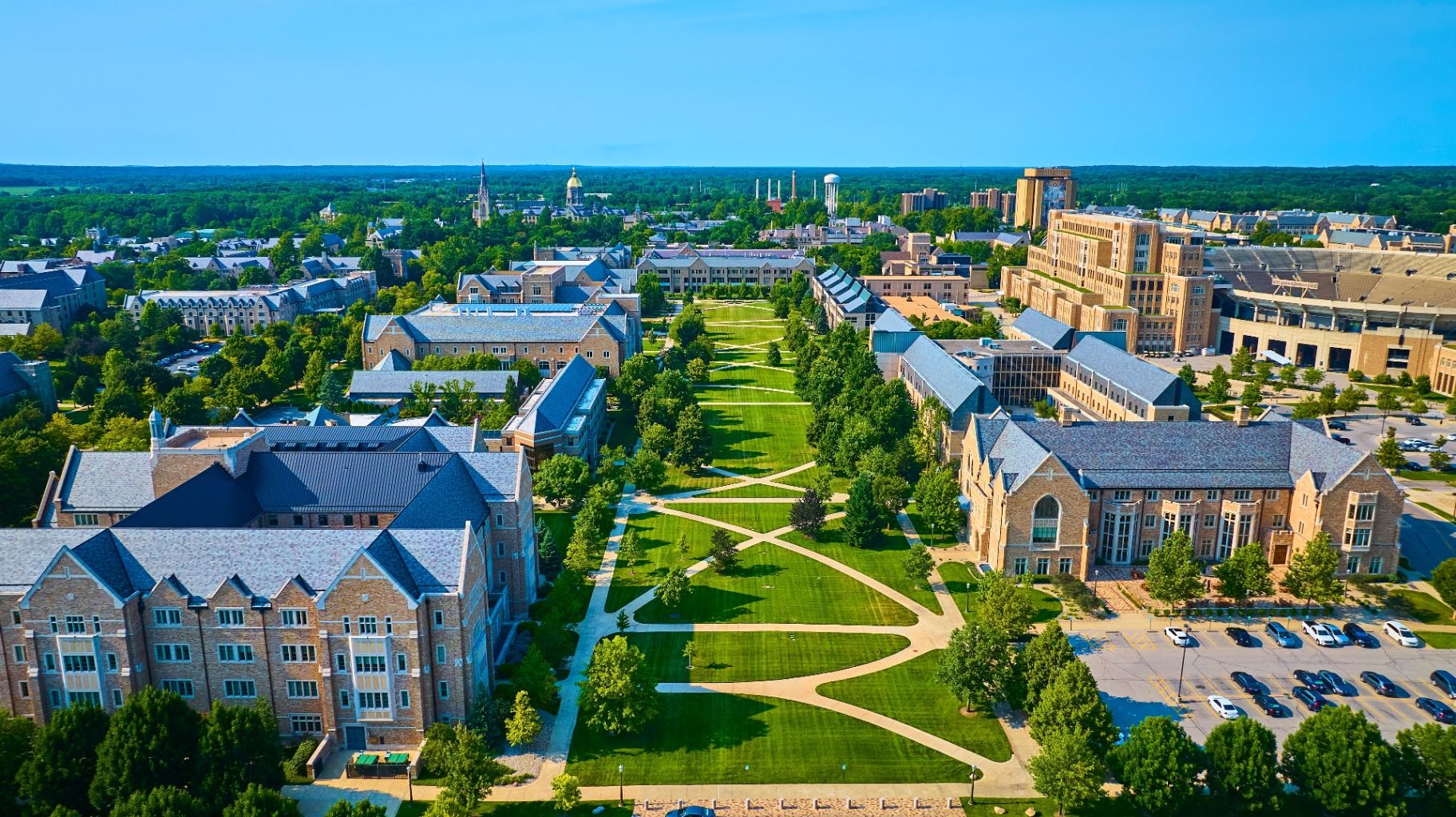 Educational Institutions paving services - Schools, universities, campus facilities