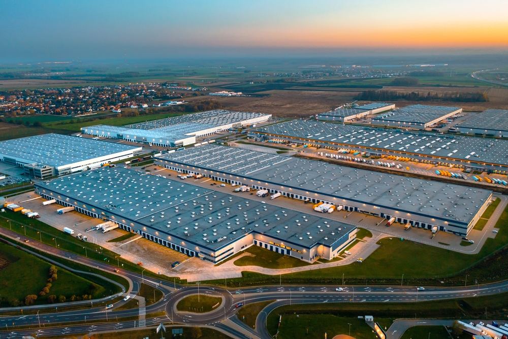 Industrial Facilities paving services - Manufacturing plants, warehouses, distribution centers